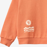 Wheat Main Sweatshirt L/S Casey Sweatshirt 9666 sunkissed orange