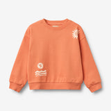 Wheat Main Sweatshirt L/S Casey Sweatshirt 9666 sunkissed orange