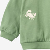 Wheat Main Sweatshirt L/S Elliot Sweatshirt 9645 jade green