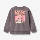 Wheat Main Sweatshirt L/S Ellis Sweatshirt 1035 purple stone