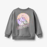Wheat Main Sweatshirt L/S Ellis Sweatshirt 9624 flint