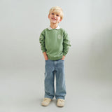 Wheat Main Sweatshirt L/S Ellis Sweatshirt 9645 jade green