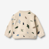 Wheat Main Sweatshirt L/S Emery Sweatshirt 9563 offwhite penguins