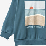 Wheat Main Kapuzensweatshirt Francis Sweatshirt 4342 blue teal