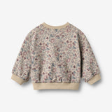 Wheat Main Sweatshirt L/S Lia Sweatshirt 9904 soft sand flowers