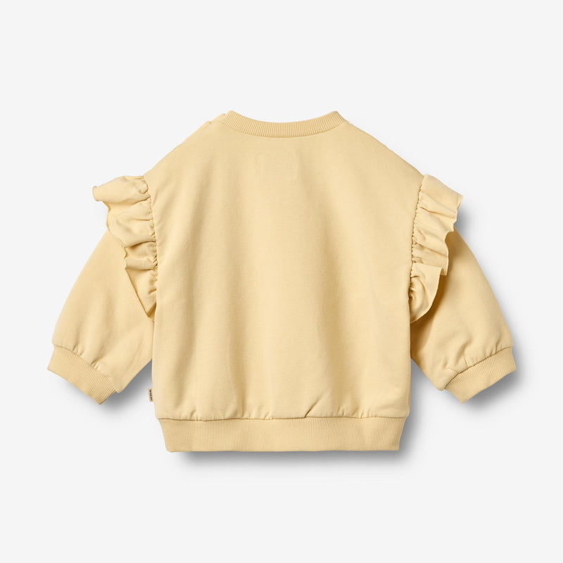 Wheat Main Sweatshirt L/S Lulle Sweatshirt 9421 chamomille