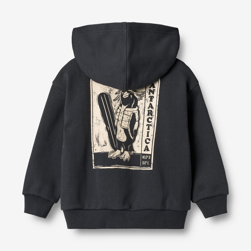 Wheat Main Sweatshirt L/S Reißverschluss Francis Sweatshirt 1432 navy