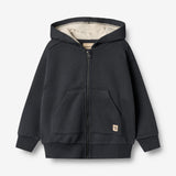 Wheat Main Sweatshirt L/S Reißverschluss Francis Sweatshirt 1432 navy