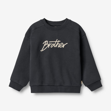 Wheat Main Sweatshirt L/S Sander Sweatshirt 1432 navy