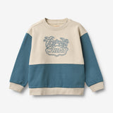 Wheat Main Sweatshirt L/S Steff Sweatshirt 4342 blue teal