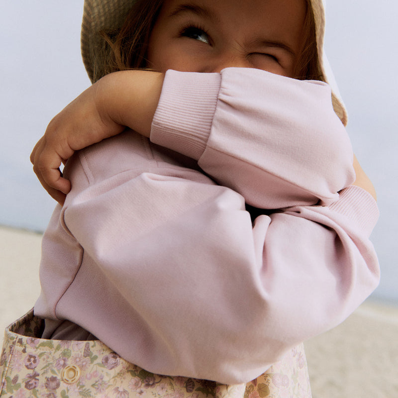 Wheat Main Sweatshirt L/S Stickerei Eliza Sweatshirt 9428 lavender mist