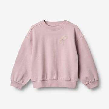 Wheat Main Sweatshirt L/S Stickerei Eliza Sweatshirt 9428 lavender mist