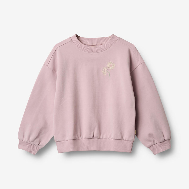 Wheat Main Sweatshirt L/S Stickerei Eliza Sweatshirt 9428 lavender mist