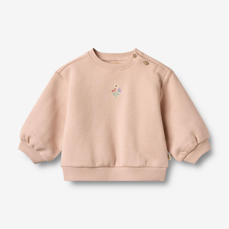 Wheat Main Sweatshirt L/S Stickerei Eliza Sweatshirt 2032 rose dust
