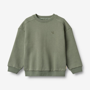 Wheat Main Sweatshirt L/S Willi Sweatshirt 4119 dusty green