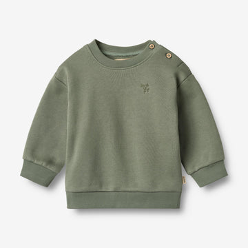 Wheat Main Sweatshirt L/S Willi Sweatshirt 4119 dusty green