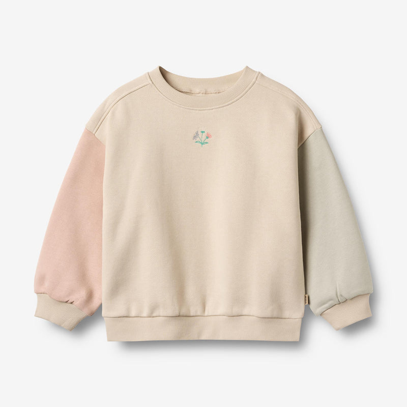 Wheat Main Sweatshirt L/S mit Stickerei Elliot Sweatshirt 3191 offwhite