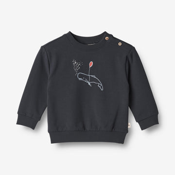 Wheat Main  Sweatshirt Marius Sweatshirts 1432 navy