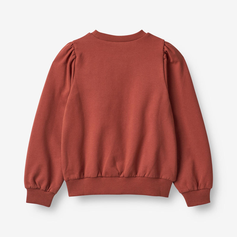 Wheat Main  Sweatshirt Vega mit Stickerei Sweatshirts 2072 red