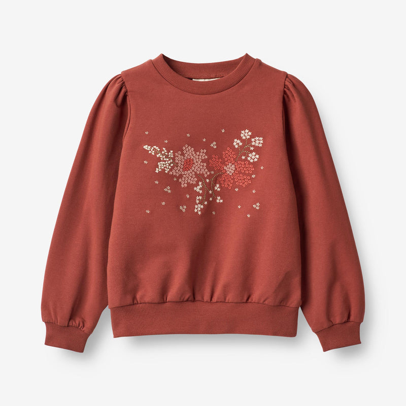 Wheat Main  Sweatshirt Vega mit Stickerei Sweatshirts 2072 red