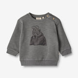 Wheat Main  Sweatshirt Walross | Baby Sweatshirts 1525 autumn sky