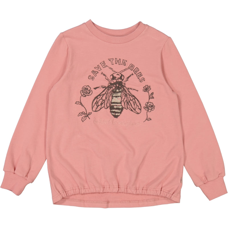 Sweatshirt gestickte Biene