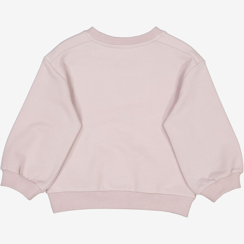 Wheat Main  Sweatshirt mit Stickerei Eliza | Baby Sweatshirts 1354 soft lilac