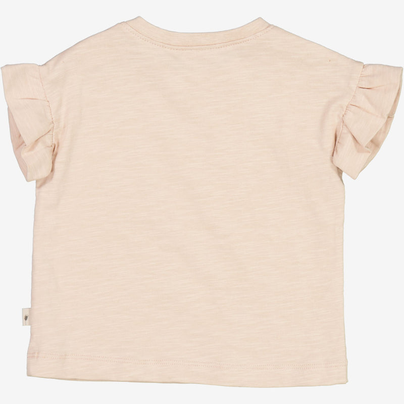 Wheat Main  T-Shirt Bienen auf Fahrrad | Baby Jersey Tops and T-Shirts 2032 rose dust
