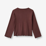 Wheat Main  T-Shirt Else Jersey Tops and T-Shirts 2118 aubergine