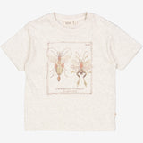 T-Shirt Insekten - fossil melange