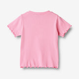 Wheat Main  T-Shirt Irene Jersey Tops and T-Shirts 2356 pink