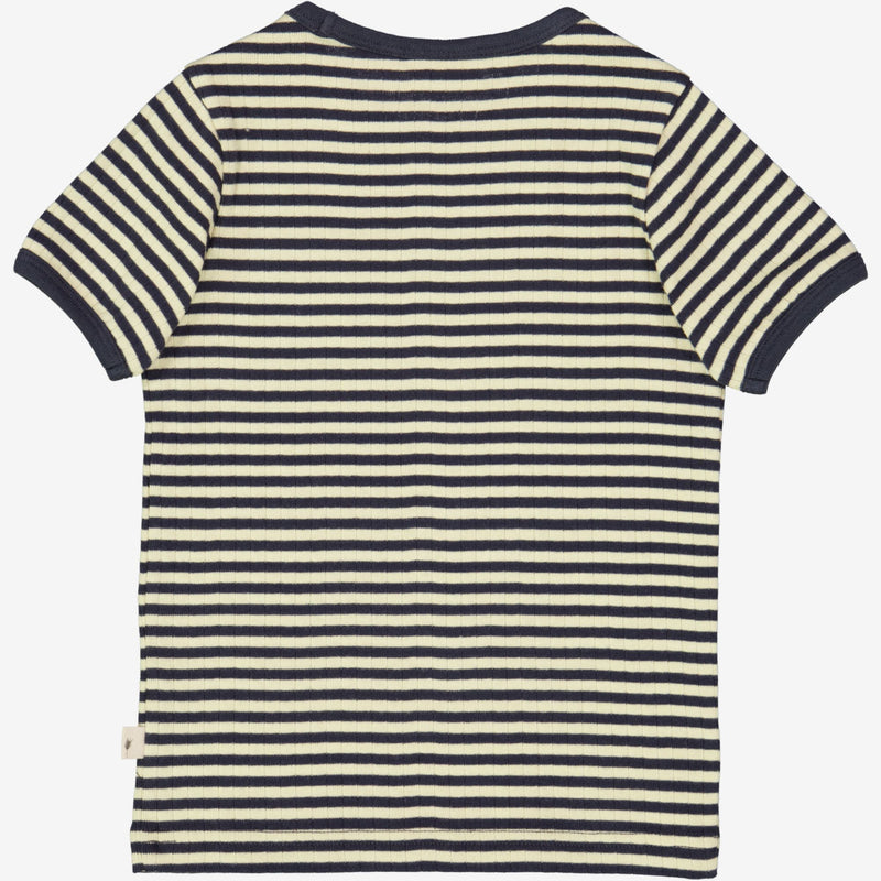 Wheat T-Shirt Krabbe auf Surfbrett Jersey Tops and T-Shirts 1387 midnight stripe