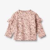 Wheat Main T-Shirt L/S Belinda Jersey Tops and T-Shirts 9536 rose powder flowers
