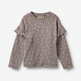 Wheat Main T-Shirt L/S Belinda T-Shirt 9768 purple plum paisley