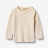 Wheat Main T-Shirt L/S Belis Jersey Tops and T-Shirts 3129 eggshell