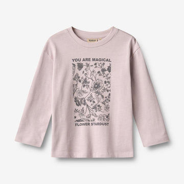 Wheat Main T-Shirt L/S Dixie T-Shirt 1354 soft lilac
