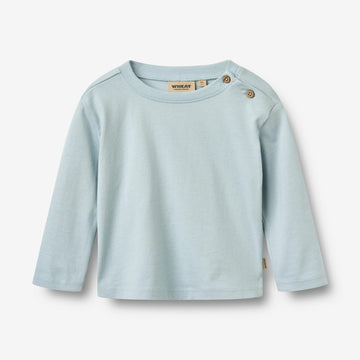 Wheat Main T-Shirt L/S Ebbe T-Shirt 2703 summer sky