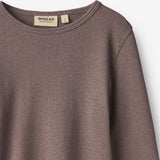 Wheat Main T-Shirt L/S Elsie T-Shirt 9623 plum truffle