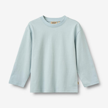 Wheat Main T-Shirt L/S Johan T-Shirt 2703 summer sky