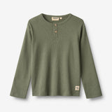 Wheat Main T-Shirt L/S Morris T-Shirt 9690 thyme