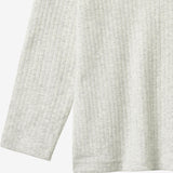 Wheat Main T-Shirt L/S Morris T-Shirt 0224 melange grey