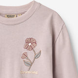 Wheat Main T-Shirt L/S Sira T-Shirt 1354 soft lilac