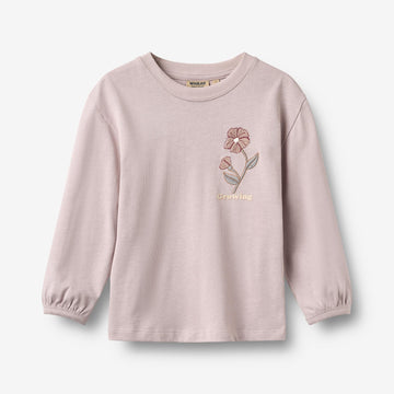 Wheat Main T-Shirt L/S Sira T-Shirt 1354 soft lilac