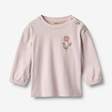 Wheat Main T-Shirt L/S Sira T-Shirt 1354 soft lilac