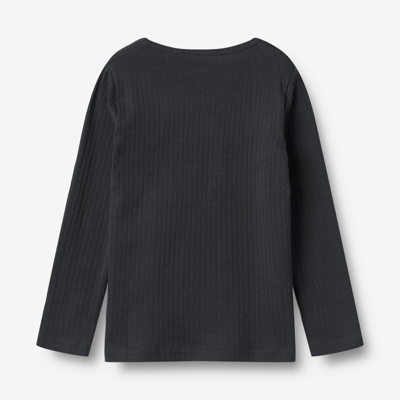 Wheat Main T-Shirt L/S Stig Jersey Tops and T-Shirts 1432 navy