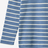 Wheat Main T-Shirt L/S Stig T-Shirt 1048 blue stripe