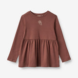 Wheat Main  T-Shirt Marcia mit Stick Jersey Tops and T-Shirts 2389 plum rose