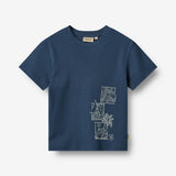 Wheat Main T-Shirt S/S Bein Jersey Tops and T-Shirts 1042 blue waves