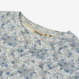 Wheat Main T-Shirt S/S Ella Jersey Tops and T-Shirts 9418 blue summer flowers