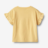 Wheat Main  T-Shirt S/S Esther Jersey Tops and T-Shirts 5001 pale apricot
